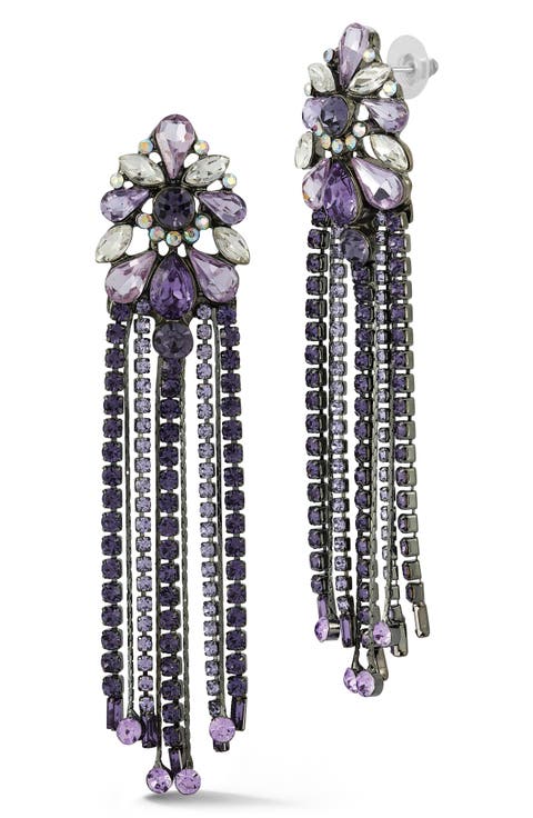 Flower Drop Earrings