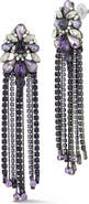 CHLOE AND MADISON Flower Drop Earrings