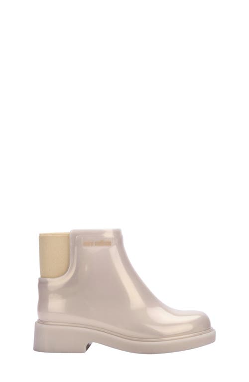Mini Melissa Kids' Chelsea Boot In Neutral
