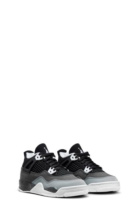 Air Jordan 4 Retro Basketball Sneaker (Baby, Walker, Toddler & Little Kid)
