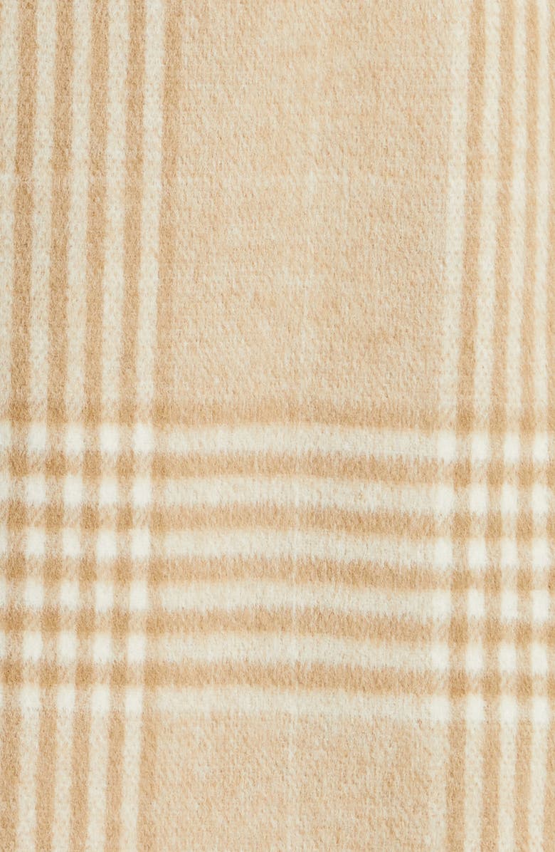 BOSS Coletti Plaid Wool Blend Coat, Alternate, color,