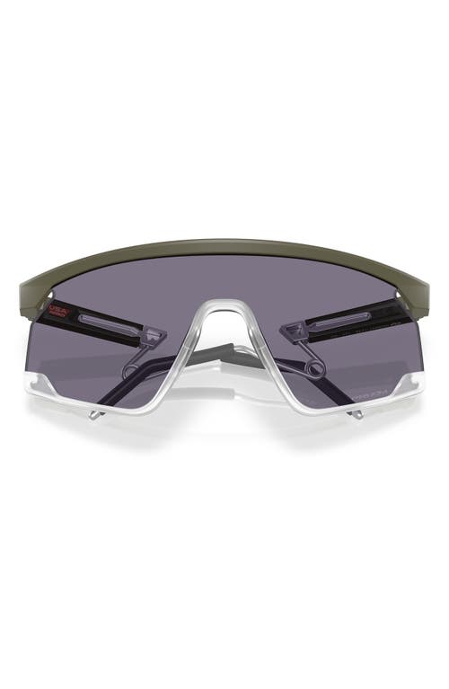 Oakley Bxtr 39mm Polarized Rectangular Sunglasses In Purple