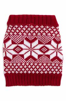 Fair Isle Dog Sweater