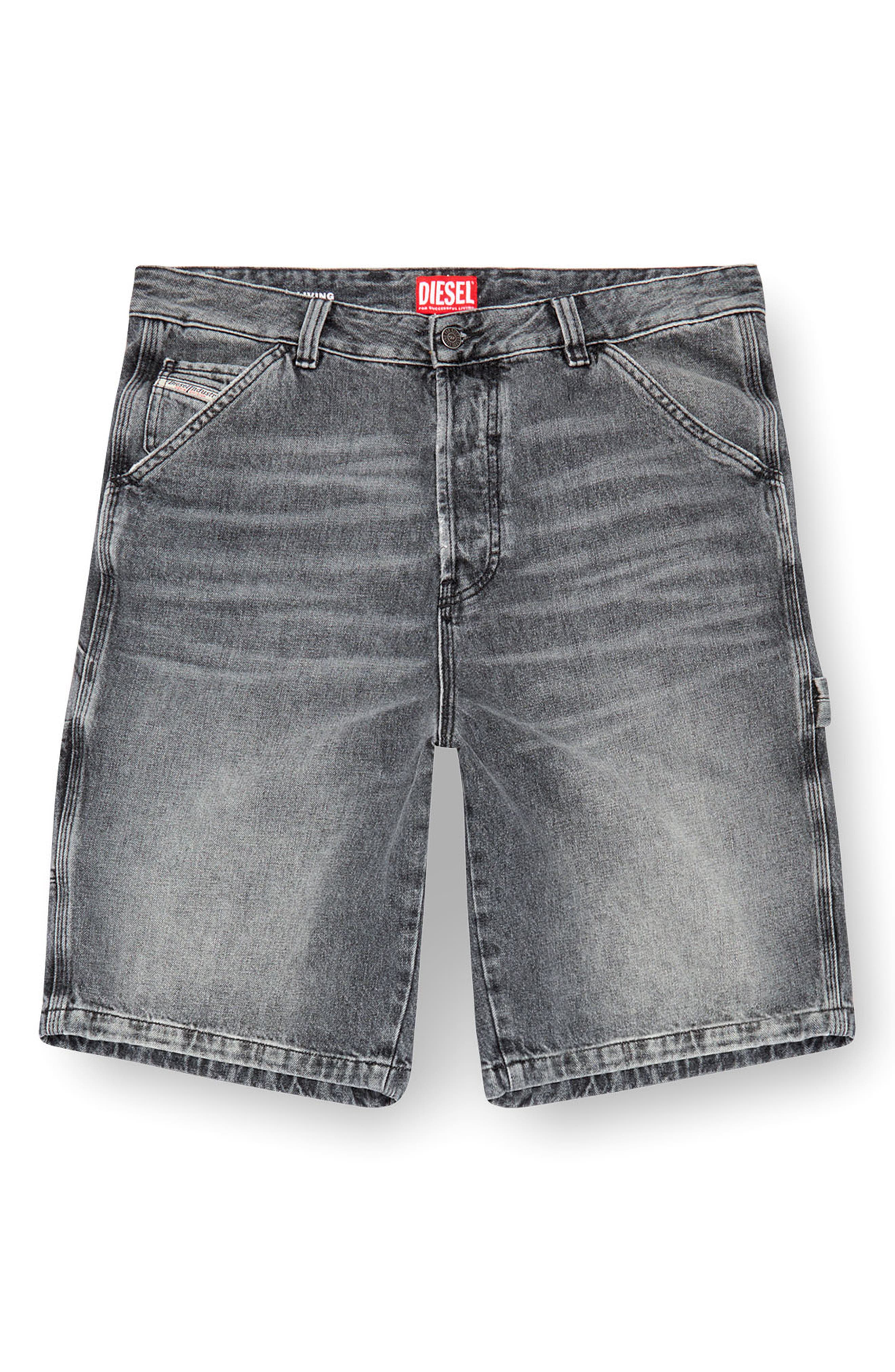D-Livery Relaxed Fit Denim Shorts (Men) | Nordstrom