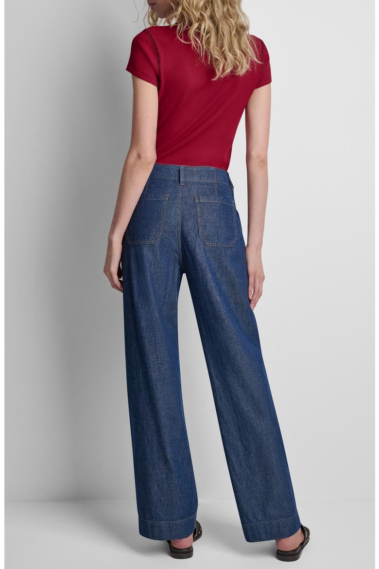 Wide Leg Ankle Jeans, Alternate, color, CROSBY WASH