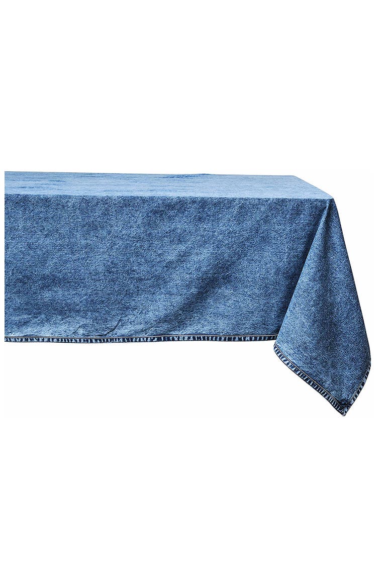 Denim Tablecloth, Main, color, BLUE