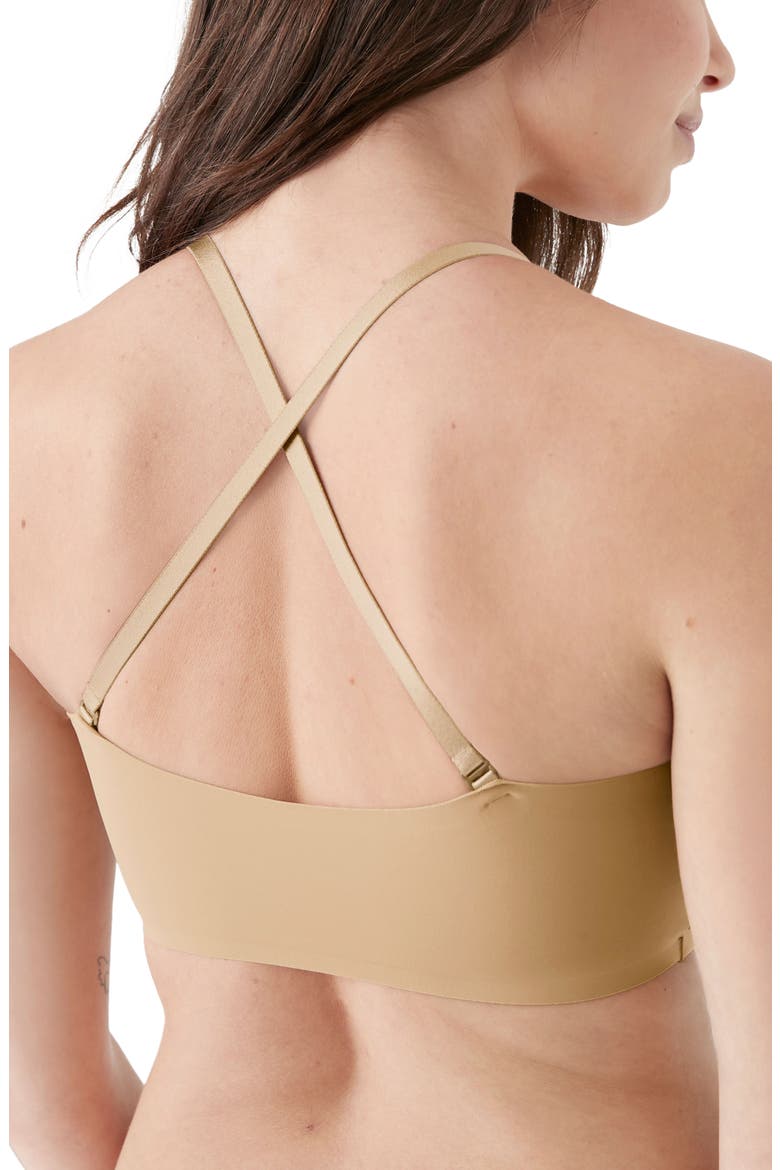 True Body Wireless Convertible Bandeau Bra, Alternate, color, DESERT