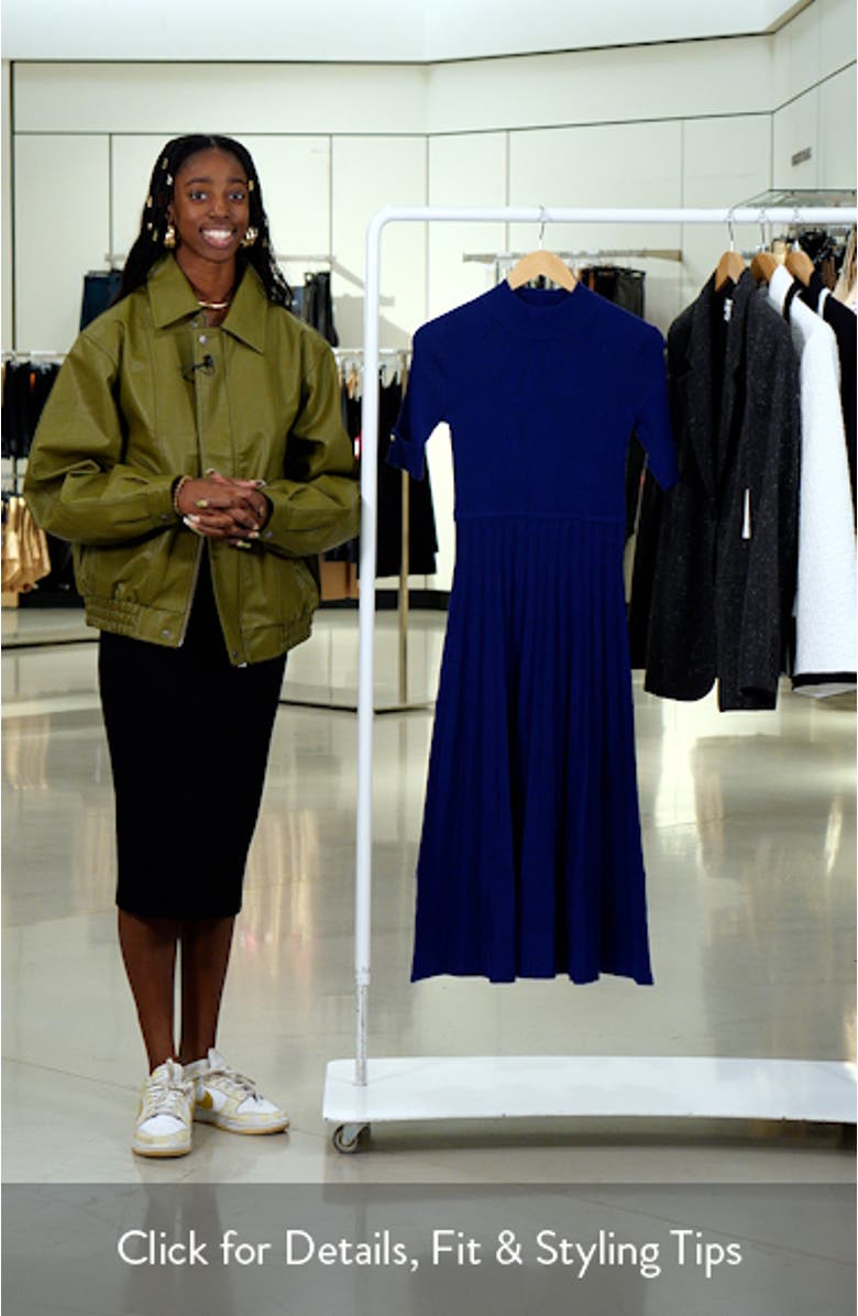 The Kamala Midi Sweater Dress, sales video thumbnail