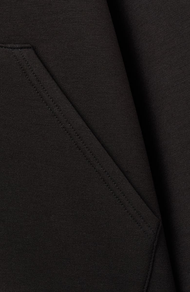 MANGO Selection Oversize Hoodie, Alternate, color, Black