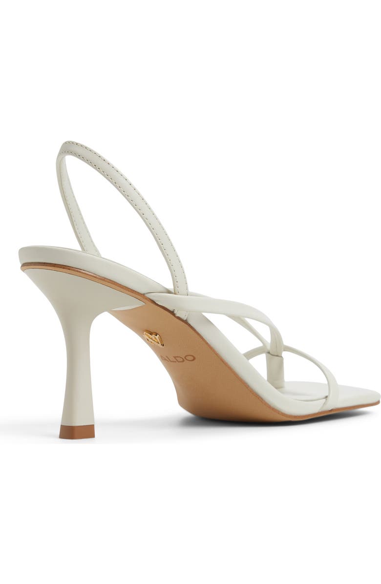 ALDO Riva Slingback Sandal, Alternate, color, White/ Bone