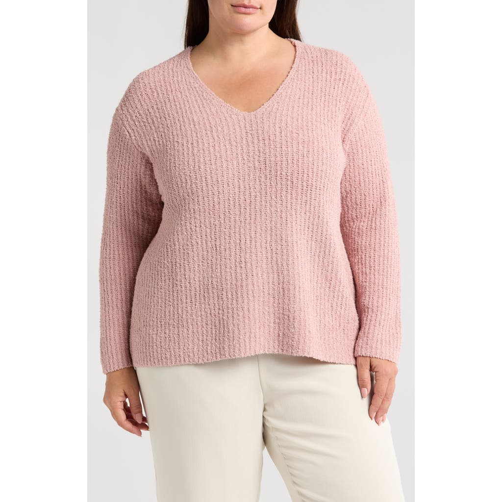 Eileen Fisher Organic Cotton Sweater In Opal