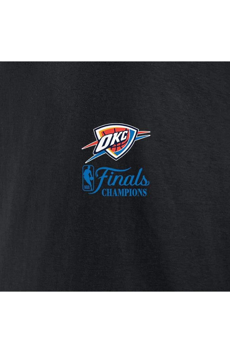 FANATICS Men's Fanatics  Black Oklahoma City Thunder 2025 NBA Finals Champions Open Shot Pullover Hoodie, Alternate, color, Black