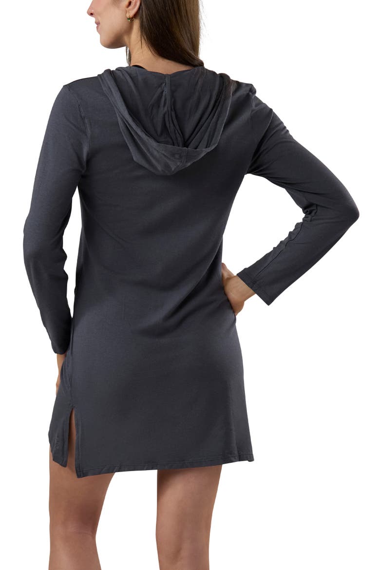 Full Zip Island Beach Jacket, Alternate, color, Charcoal
