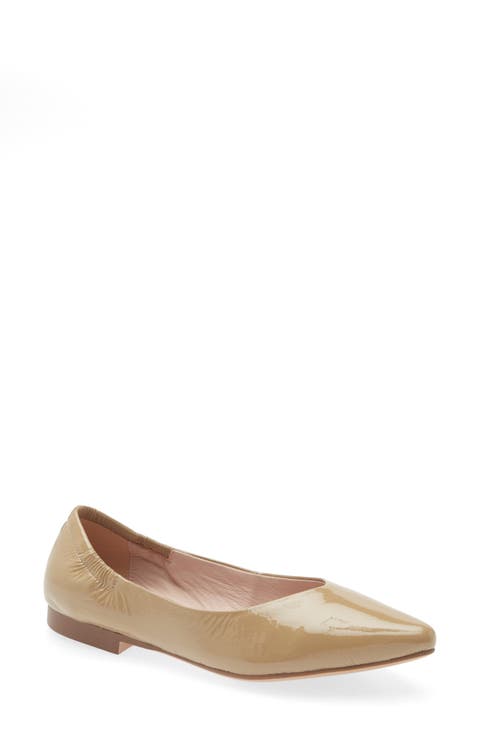 Mavis Pointed Toe Flat (Women)