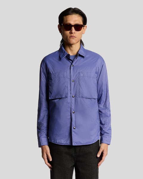 Long Sleeve Collared Insulated Overshirt