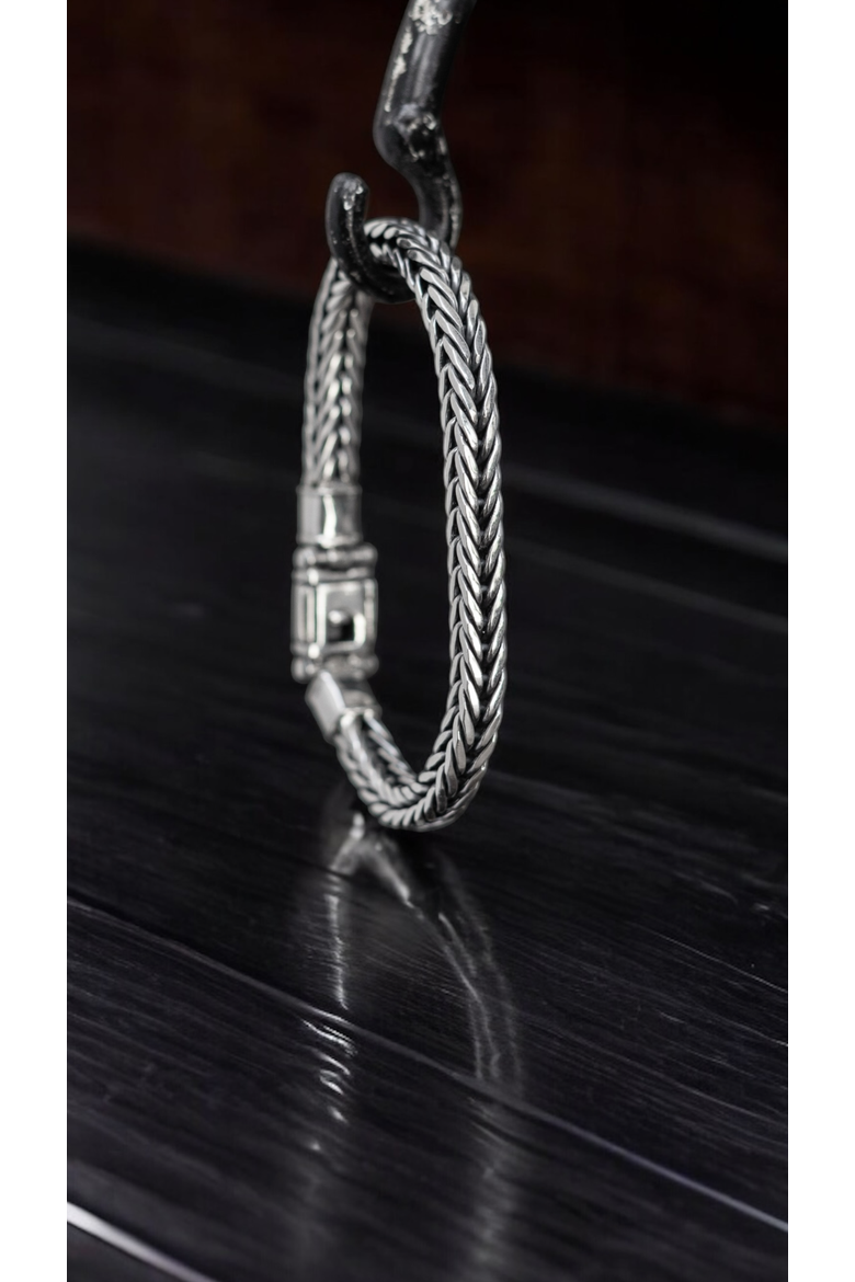 Espiga Silver Bracelet, Alternate, color, Sterling Silver