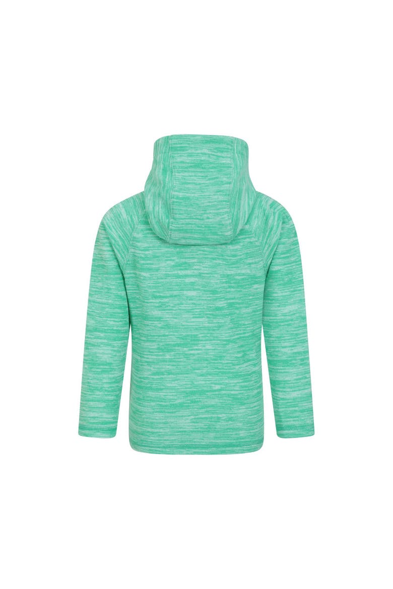 Childrens/Kids Snowdonia II Full Zip Hoodie, Alternate, color, Green