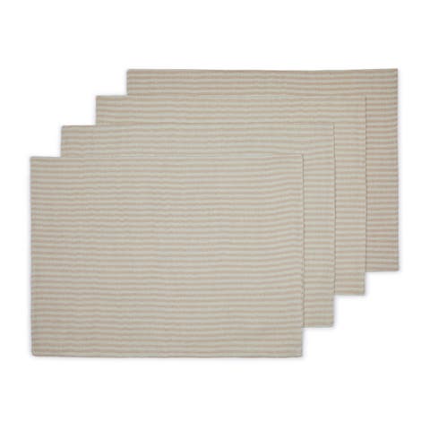 Savannah Stripes Placemats - Set of 4