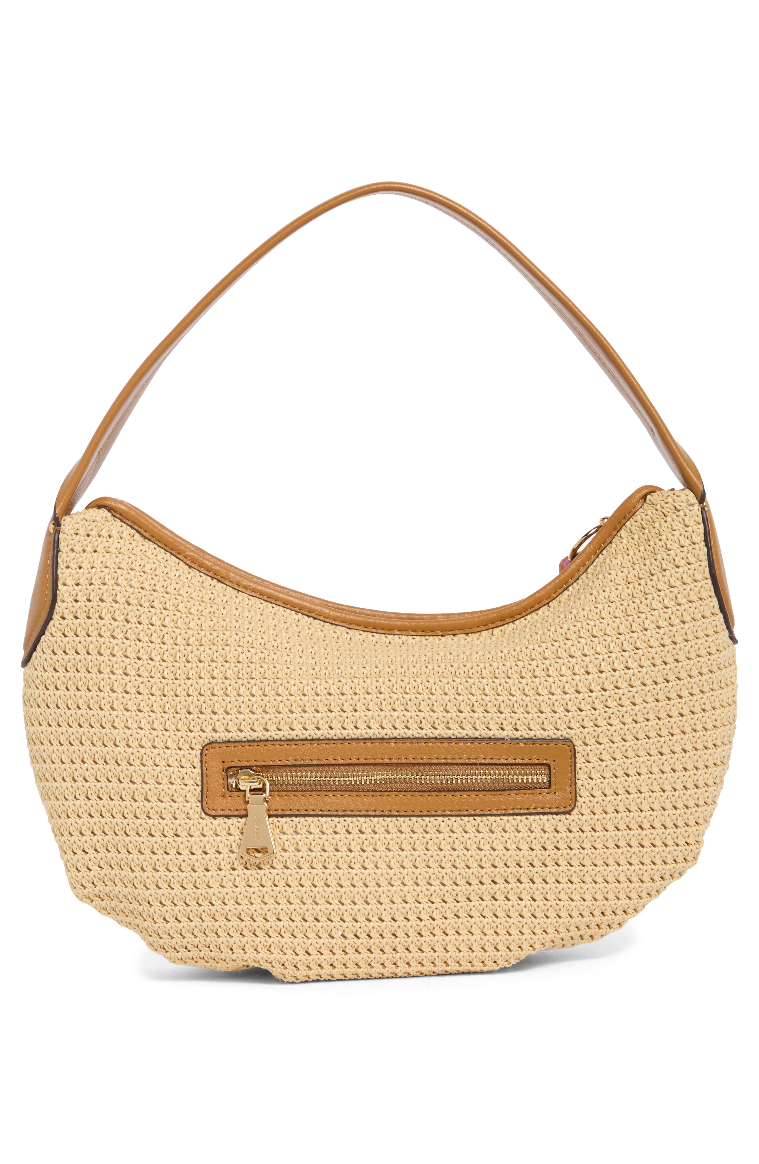 AIMEE Calypso Slouchy Hobo Bag, Alternate, color, Raffia Canyon