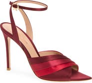 Gianvito Rossi Satin Stiletto Sandal