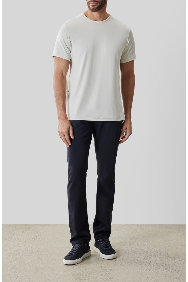 Georgia Pima Cotton T-Shirt, Alternate, color, IVORY