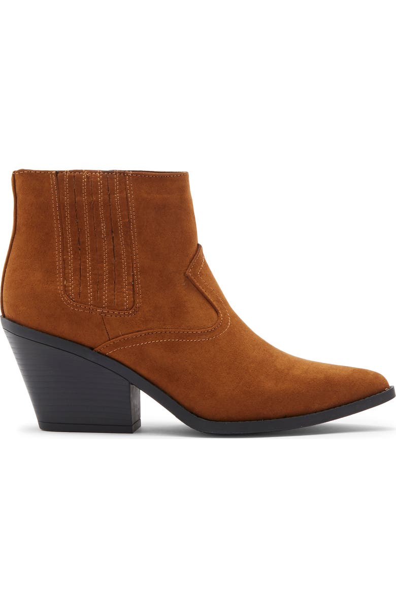 Reaction Kenneth Cole Elenor Block Heel Bootie, Alternate, color, Cognac