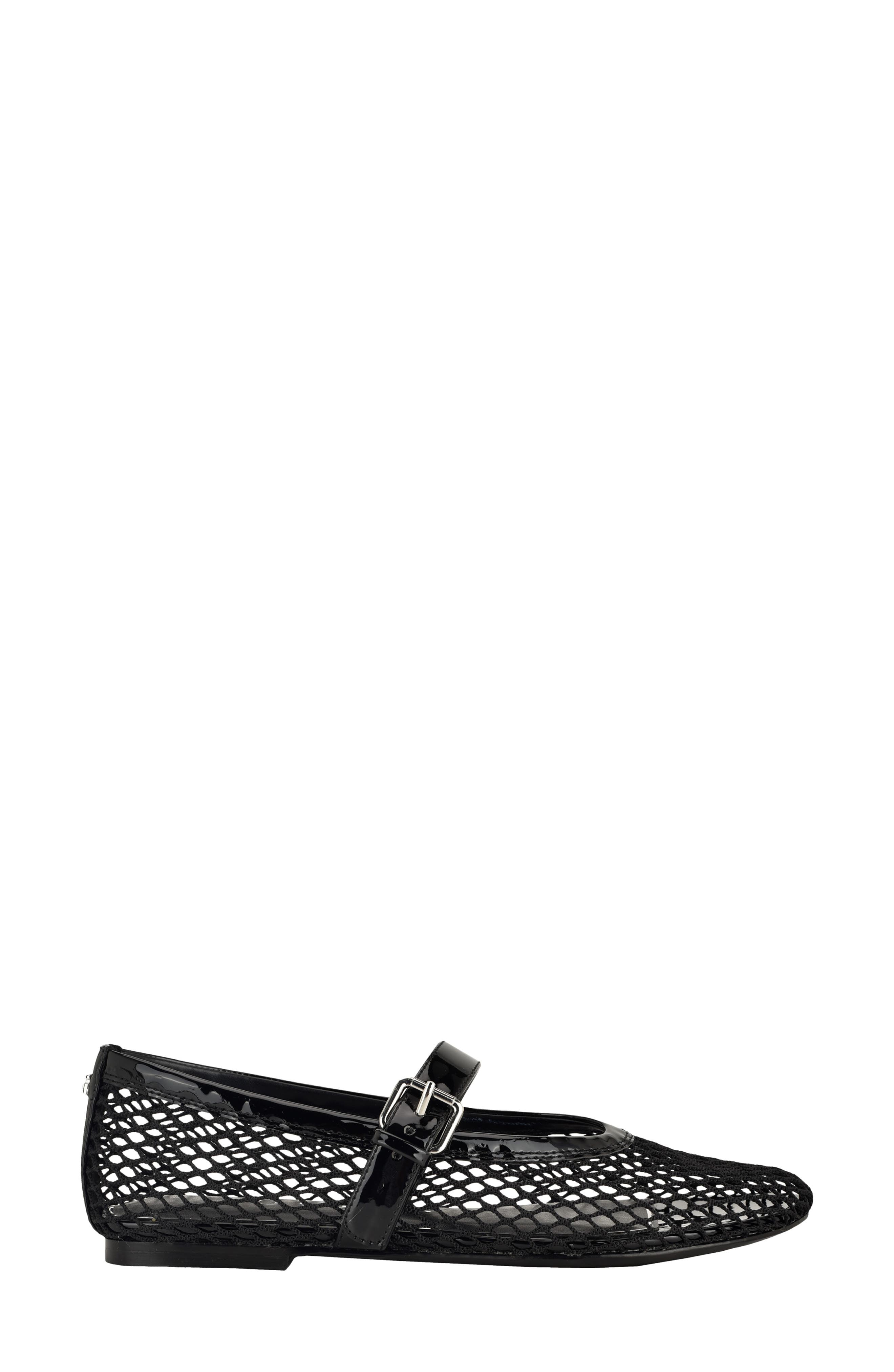 GUESS Paxey Mary Jane Flat, Alternate, color, Black