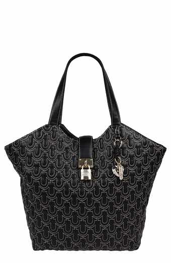True Religion Horseshoe Quilted Charm Tote Bag