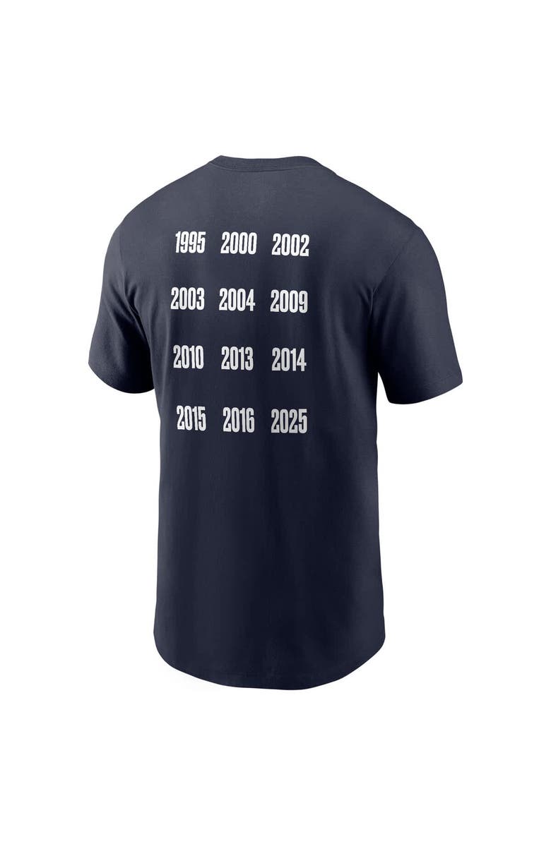 Nike Men's Nike Navy UConn Huskies 12-Time NCAA Women's Basketball National Champions T-Shirt, Alternate, color, 