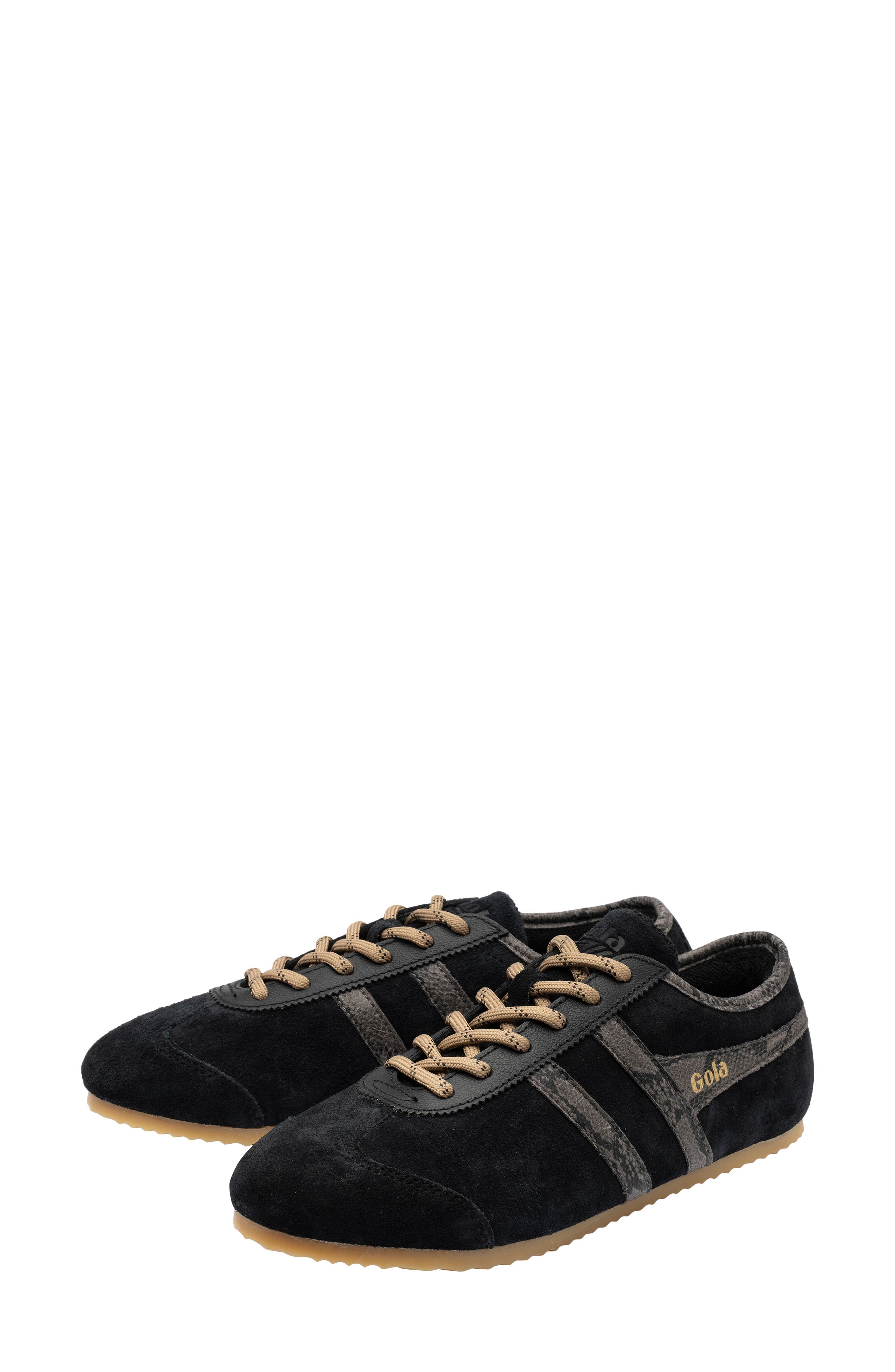 Cleora II Leather Sneaker, Alternate, color, BLACK