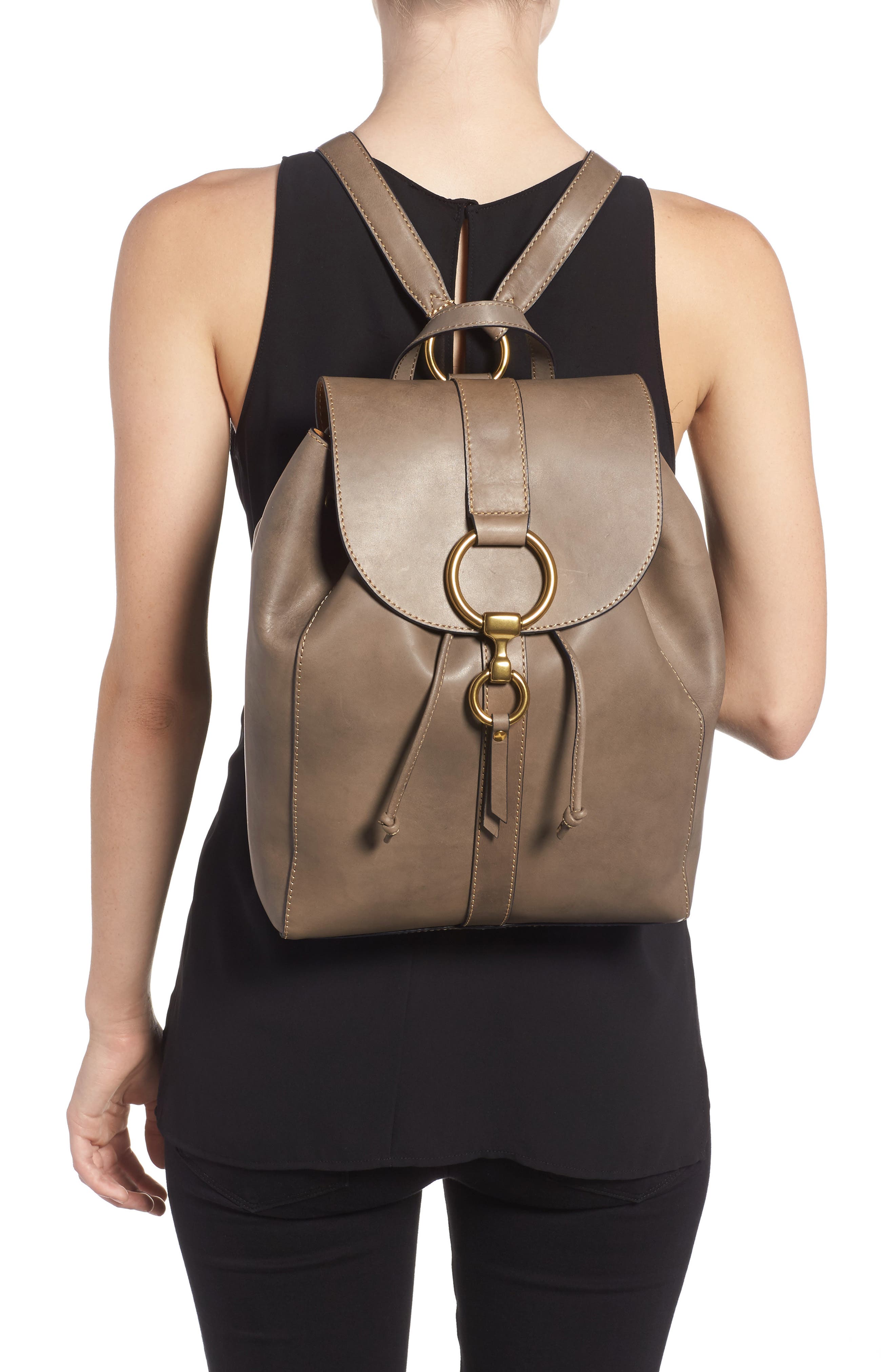 Frye Ilana Harness Leather Backpack in Black Frye | Bags | Frye Ilana Harness Leather Backpack In Cognac  main image 2