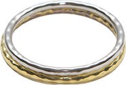 ARGENTO VIVO Set of 2 Hammered Bangles