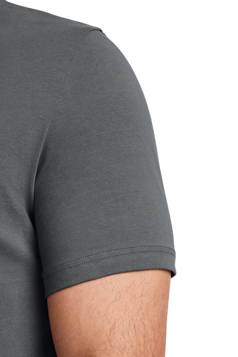 Mens Made2Fit Crew Neck T-Shirt, Alternate, color, Battleship Grey