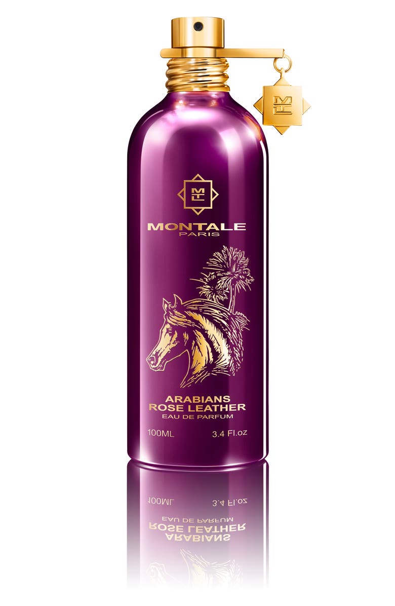 Montale Paris Arabians Rose Leather Eau de Parfum, Main, color,