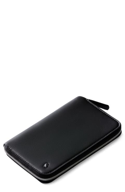 Leather RFID Travel Folio