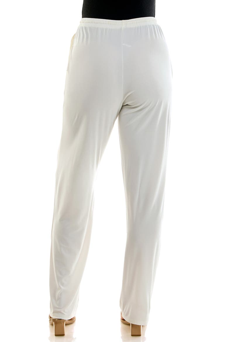 Drawstring Pocket Straight Leg Pants, Alternate, color, IVORY