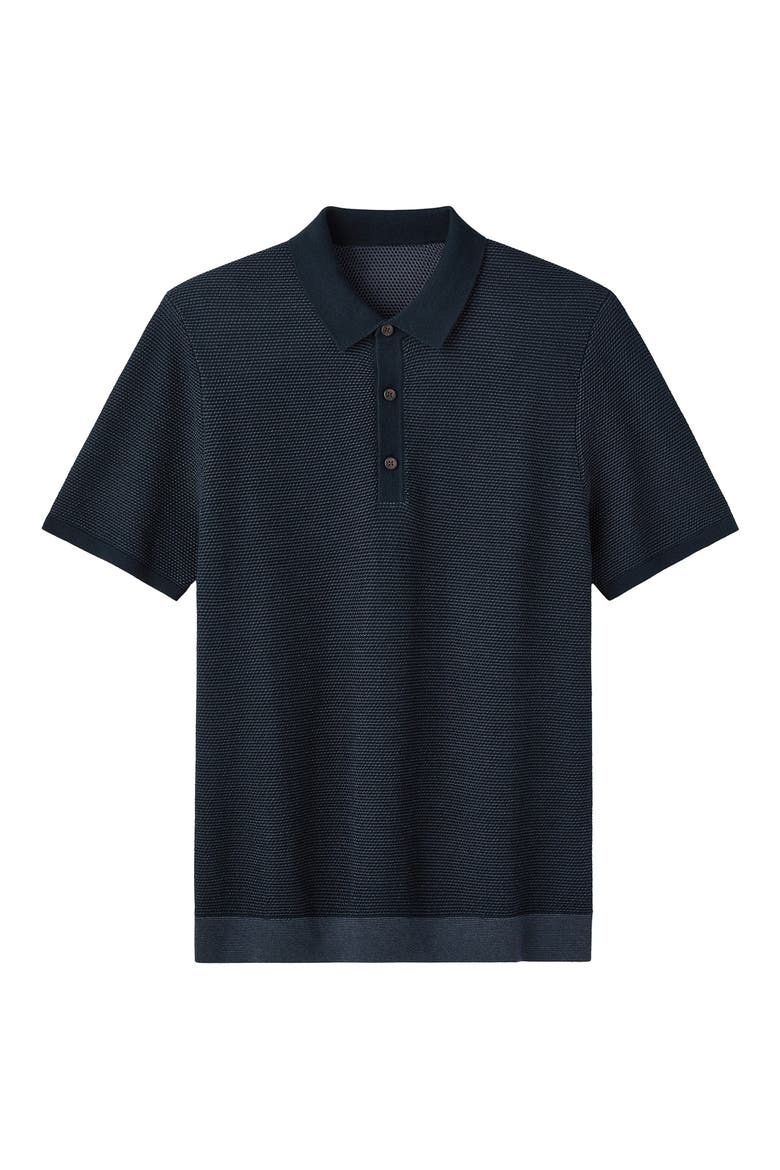 Mercer Knit Polo, Alternate, color, TRUE NAVY