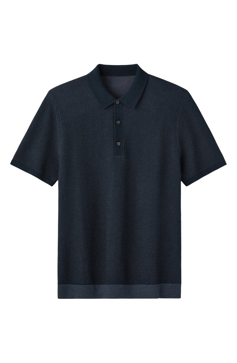 Rhone Mercer Knit Polo, Alternate, color, True Navy
