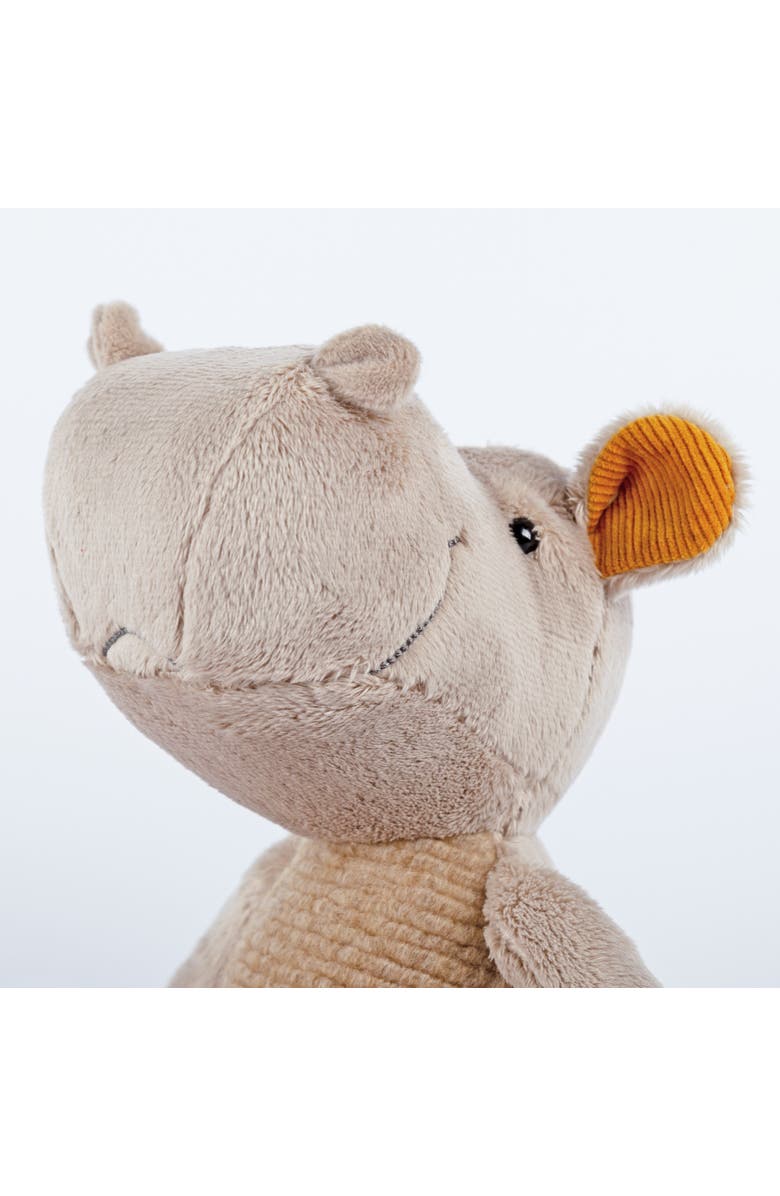 sigikid Patchwork Hippo Plush Toy, Alternate, color, Multicolored