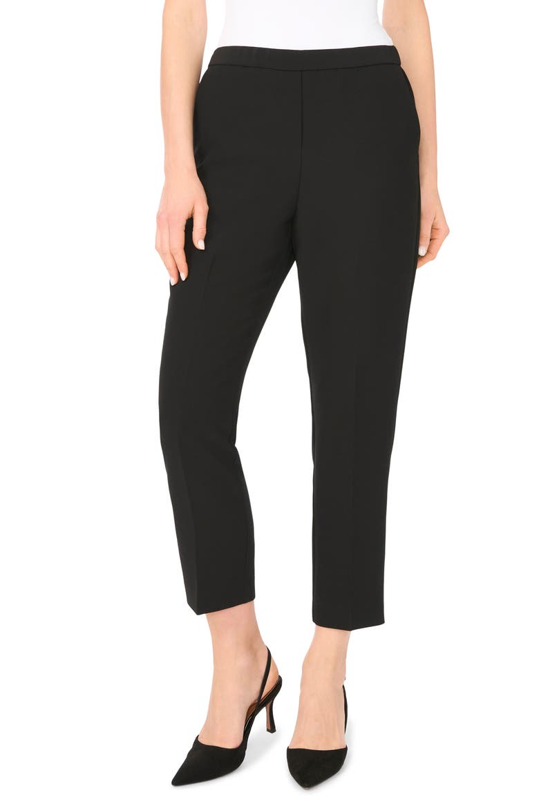 Pull-On Crop Pants, Main, color, RICH BLACK