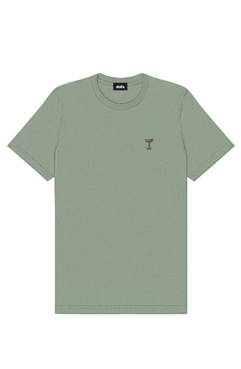 Mens Coffee Martini Midweight Tee