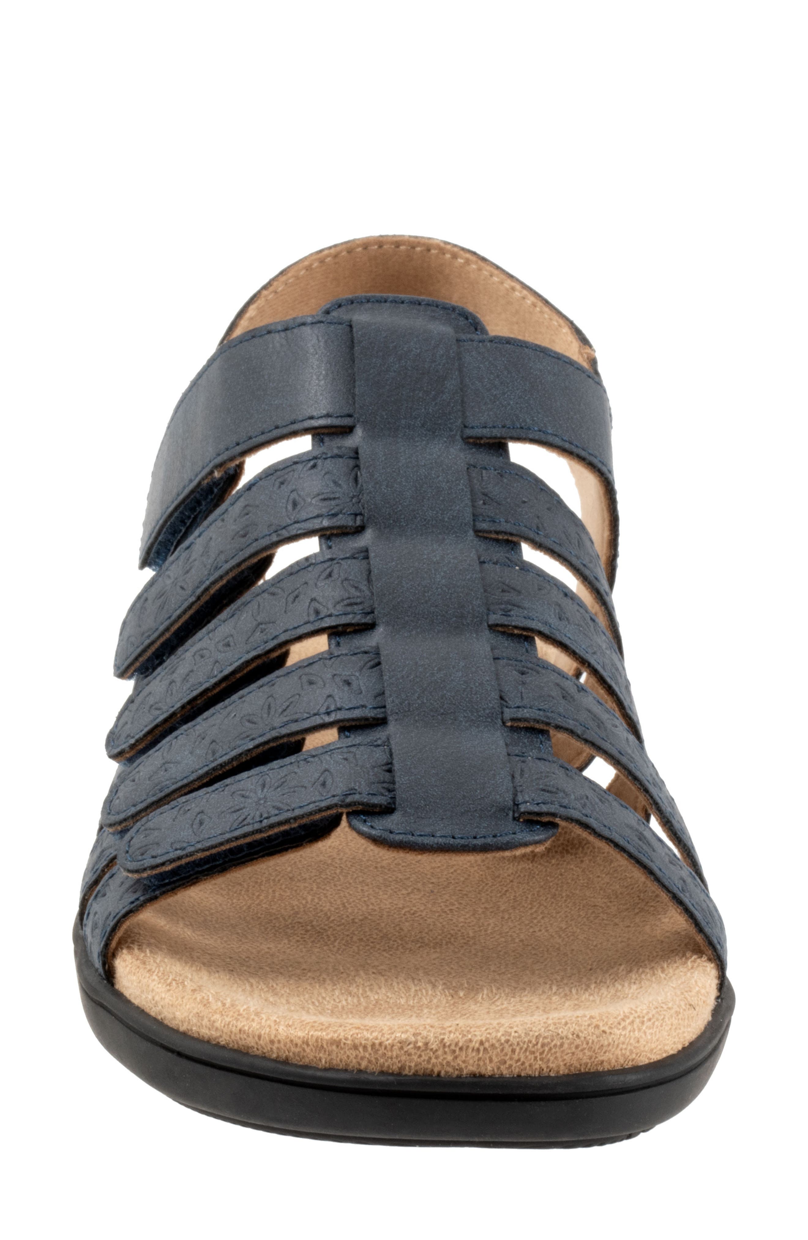 Trotters Tiki Tool Slingback Sandal, Alternate, color, Navy