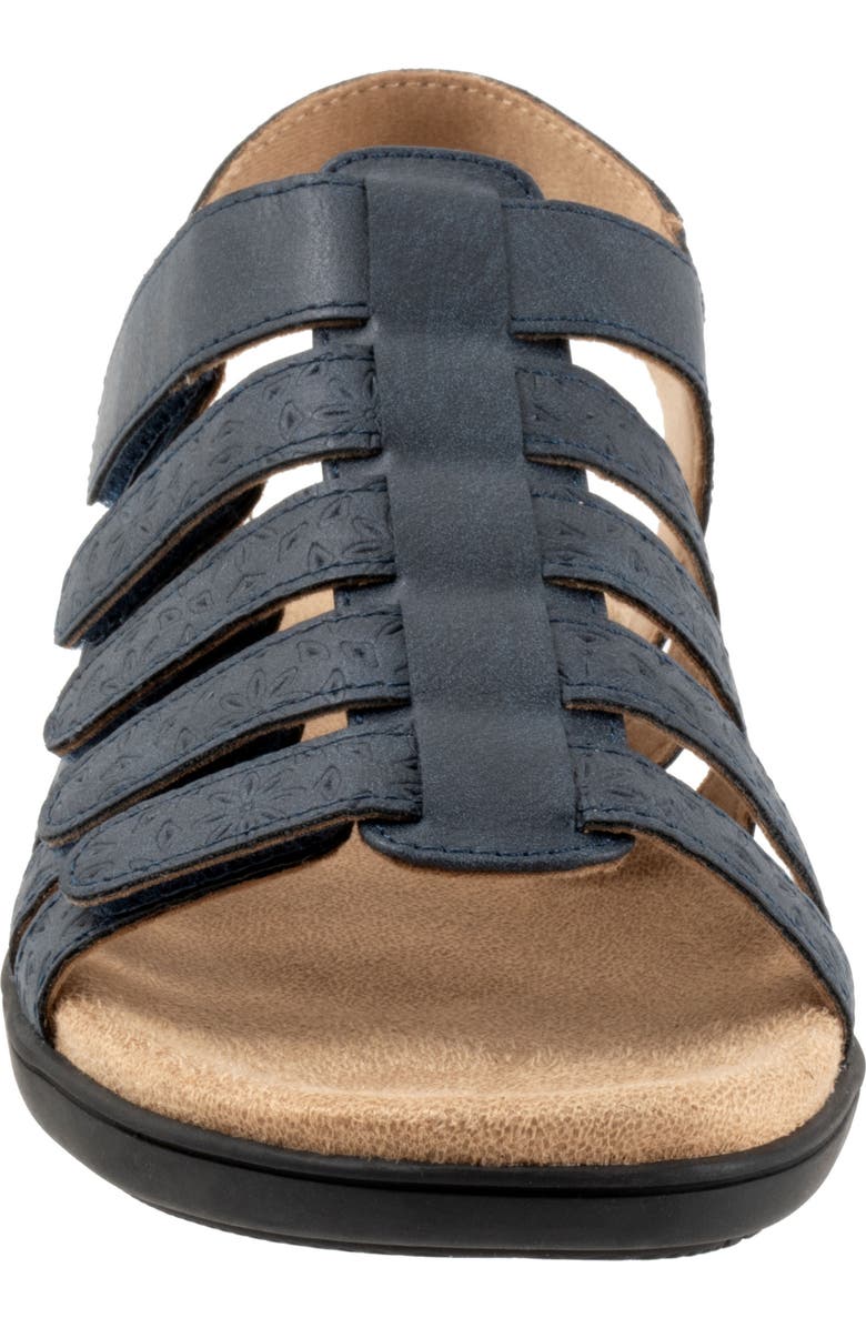 Trotters Tiki Tool Slingback Sandal, Alternate, color, Navy