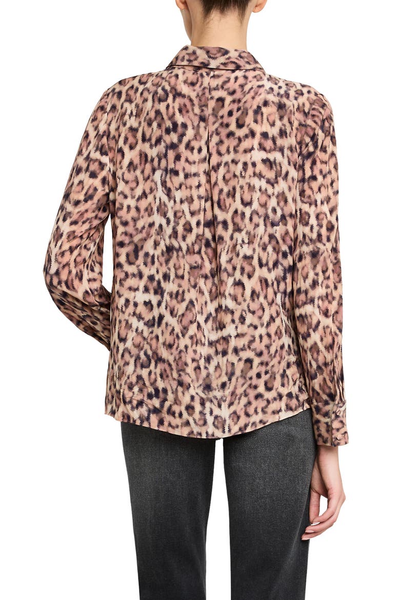 Charlize Print Shirt, Alternate, color, LIGHT NATURAL MULTI