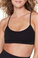 Spiritual Gangster Wide Rib Scoop Bra