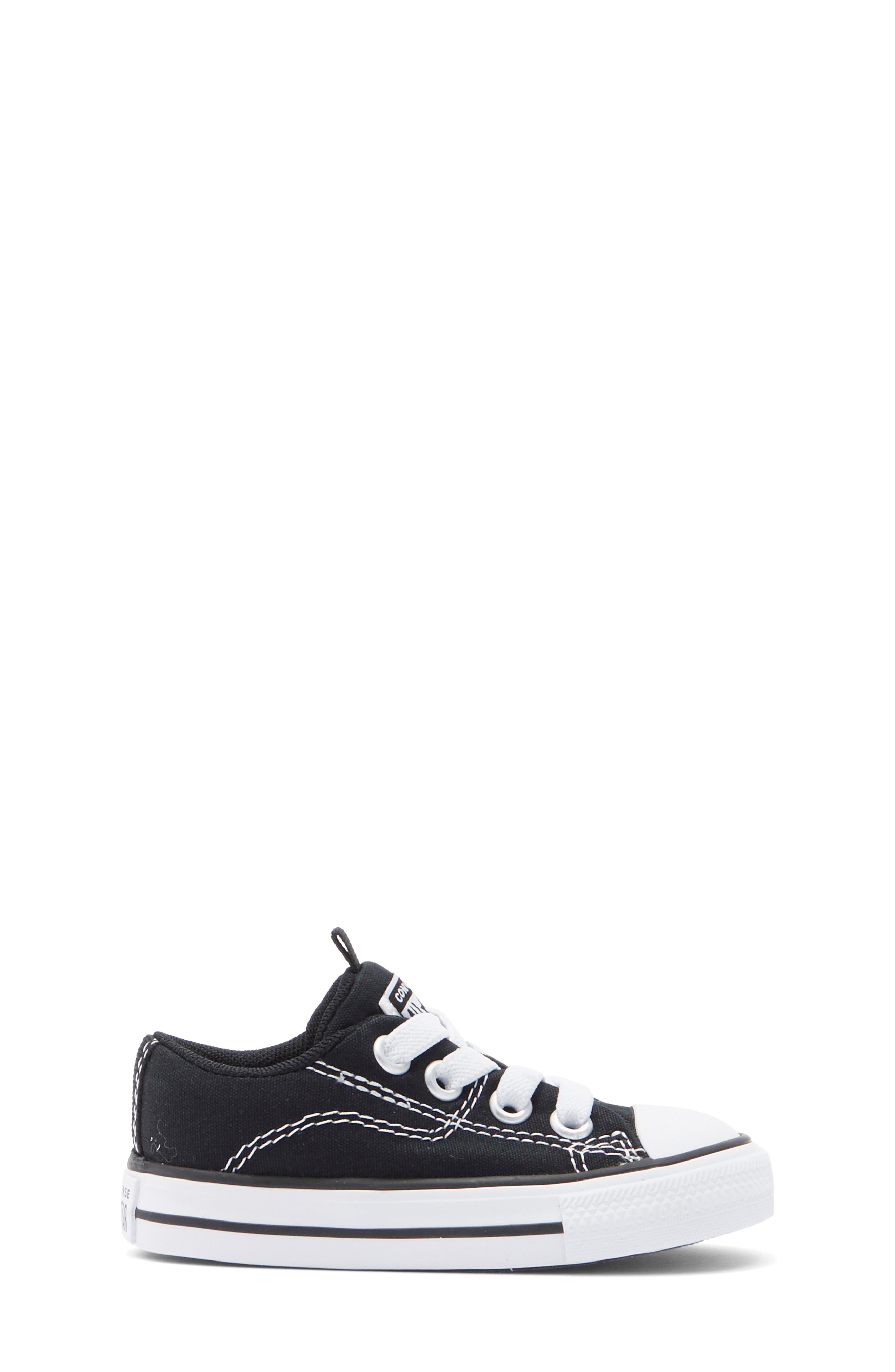 Converse Kids' Chuck Taylor<sup>®</sup> All Star<sup>®</sup> Low Top Sneaker, Alternate, color, Black/ White