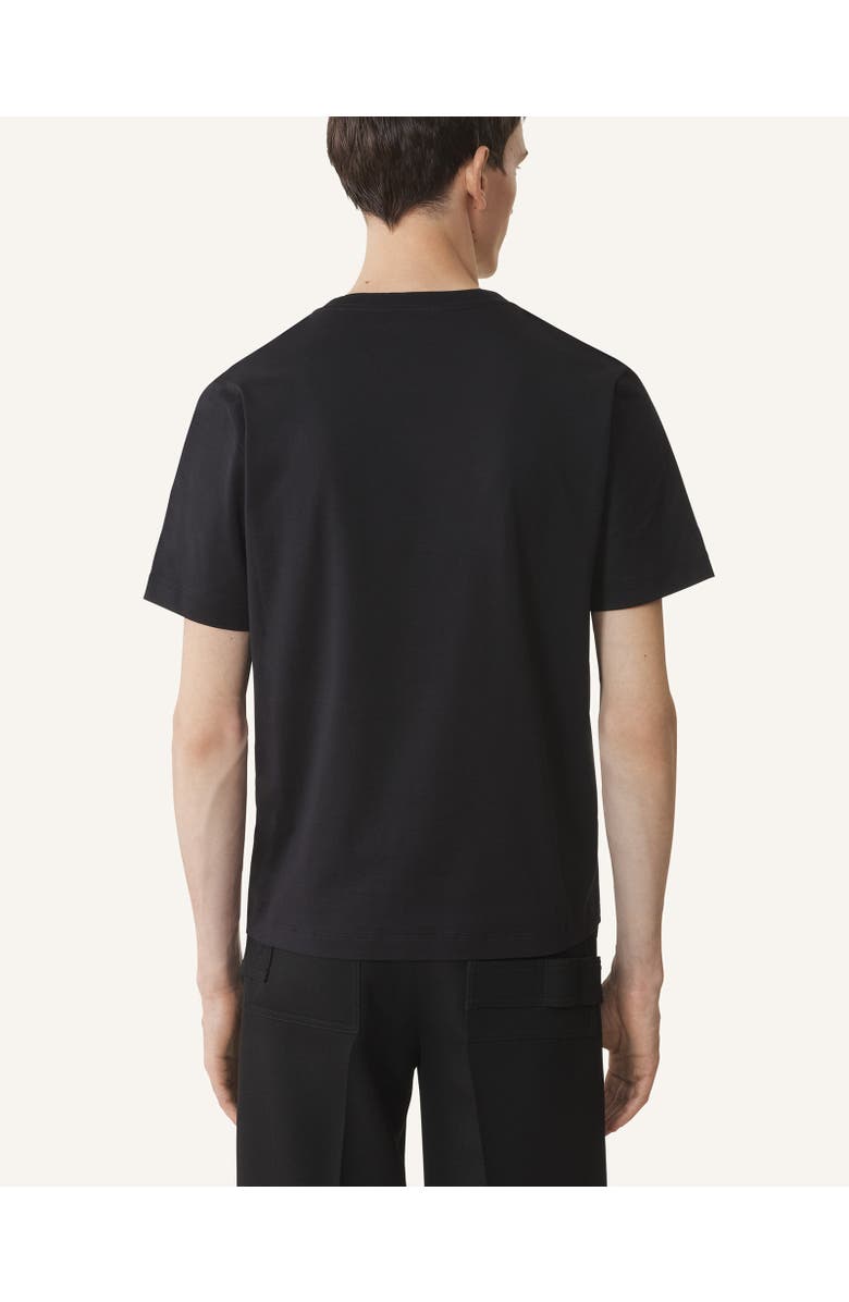 Lanvin SHEARLING COTTON T-SHIRT, Alternate, color, 