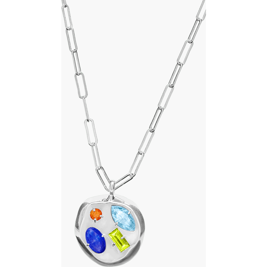 Birthdate Co. The March Birthdate Silver Pendant In March 18th - Silver