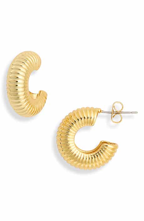 Electric Picks West Hoop Earrings
