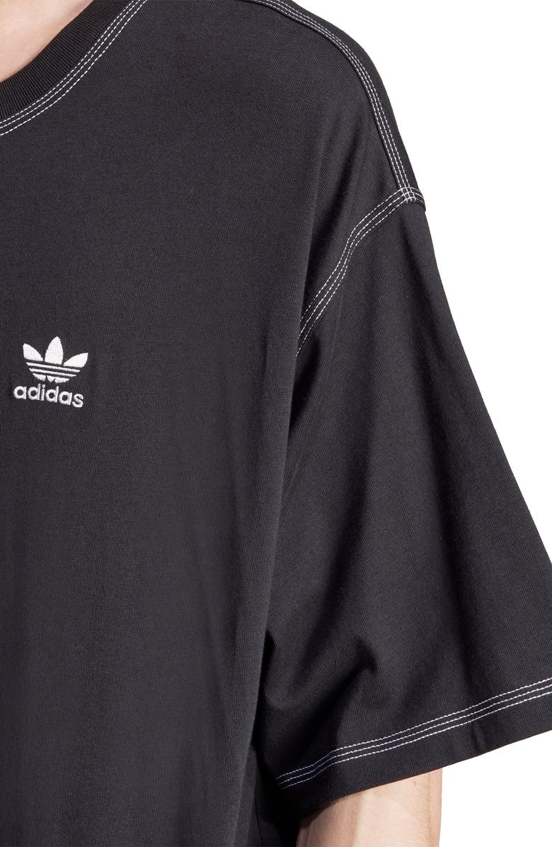 adidas Essentials Crewneck T-Shirt, Alternate, color, 